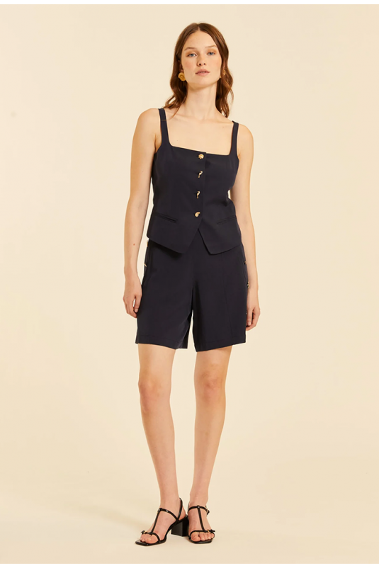 SHORTS NEGRO BOTONES PEPALOVES
