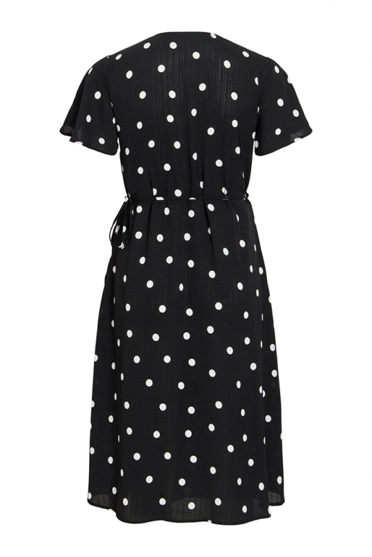 VESTIDO NEGRO LUNARES VILOVIE VILA