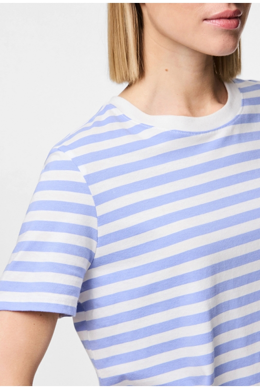 CAMISETA RIA RAYAS AZUL PIECES