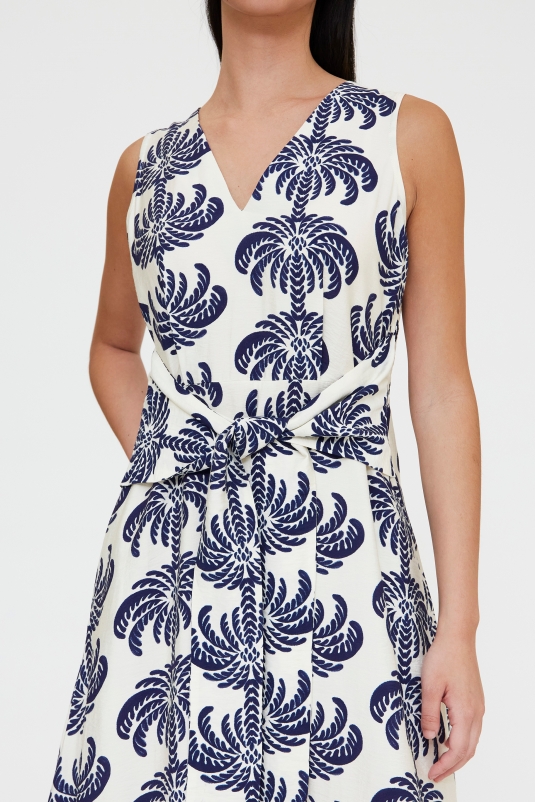 VESTIDO MIDI PALMS SPRING WILDPONY