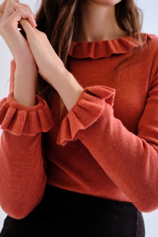 JERSEY VOLANTE BLUSH COMPAÑÍA FANTÁSTICA
