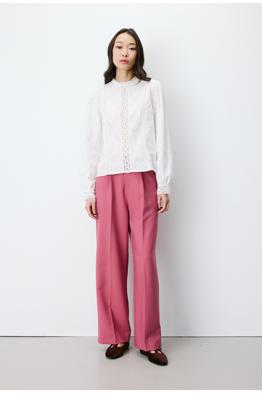 BLUSA BORDADA BLANCA ABIGAIL GRACE&MILA