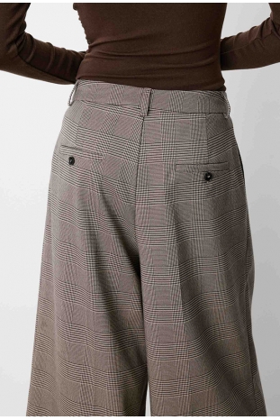 PANTALÓN CULOTTE CUADROS ARNOLD GRACE&MILA