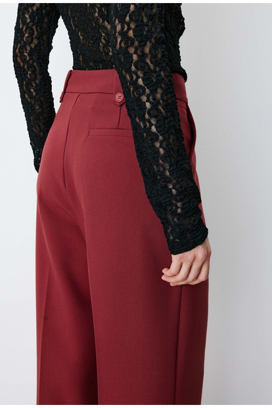 PANTALÓN NILAY TERRACOTA GRACE & MILA