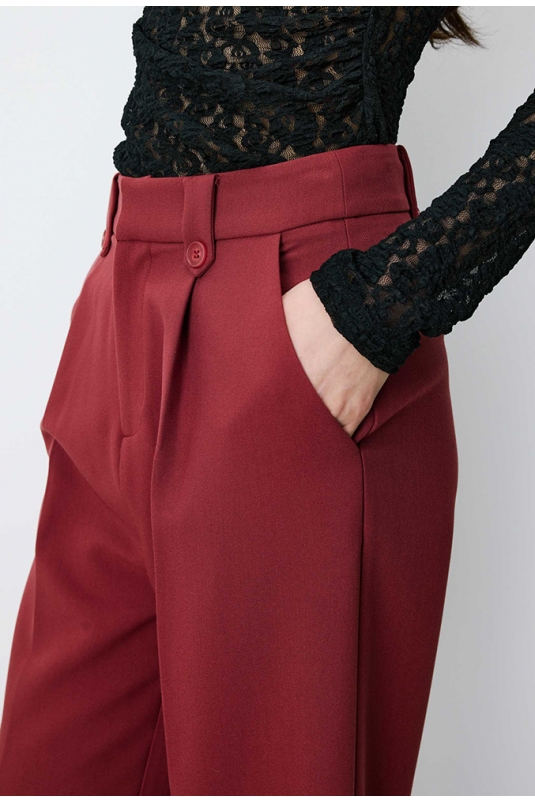 PANTALÓN NILAY TERRACOTA GRACE & MILA