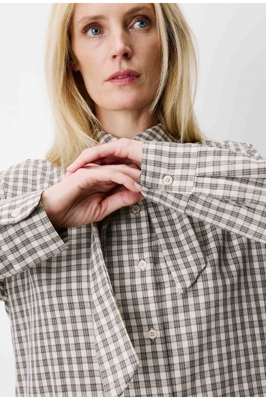 CAMISA LAZADA CUADROS AYLA GRACE&MILA