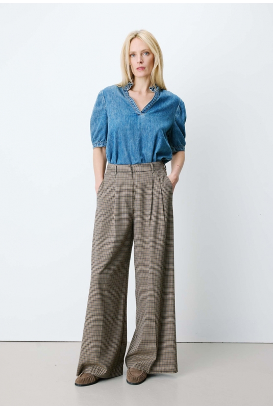 PANTALÓN CUADROS AYEN GRACE&MILA LA BOHEME