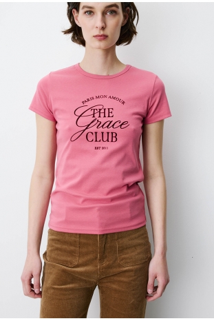 CAMISETA ROSA AMORIS GRACE&MILA