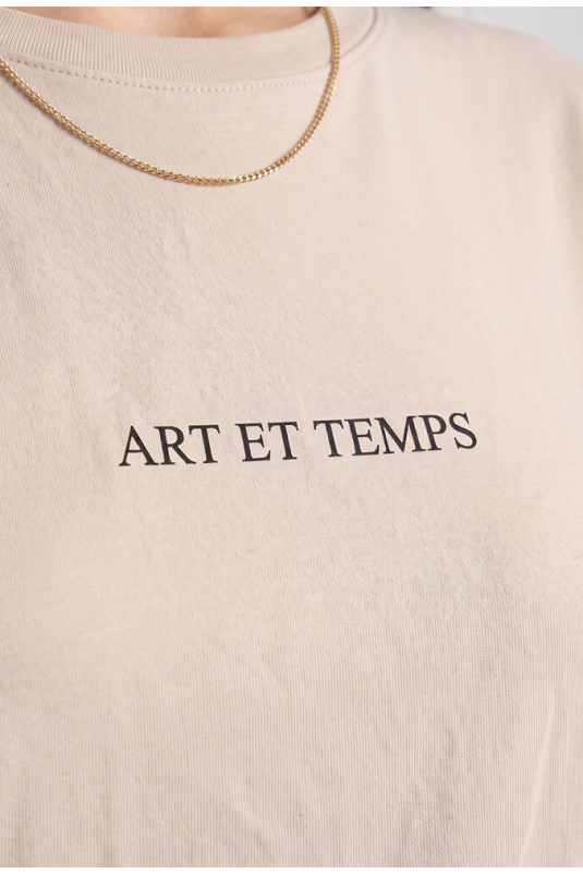 CAMISETA ART BEIGE MARENA ARTLOVE