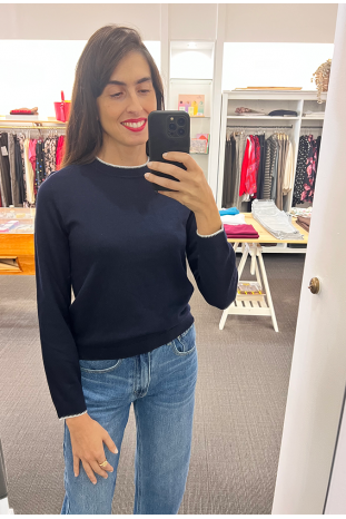 JERSEY NAVY FLIENE ARTLOVE