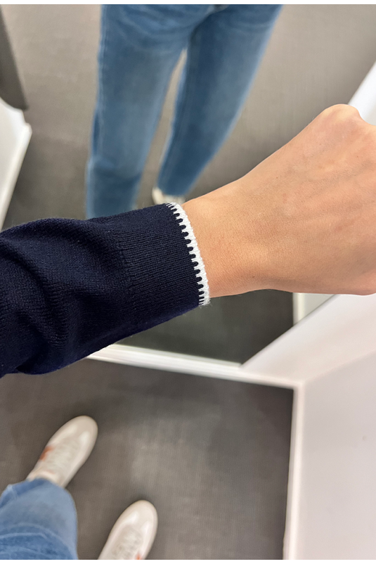 JERSEY NAVY FLIENE ARTLOVE