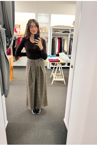 PANTALÓN CINDY CARREAUX CHOCO ORFEO