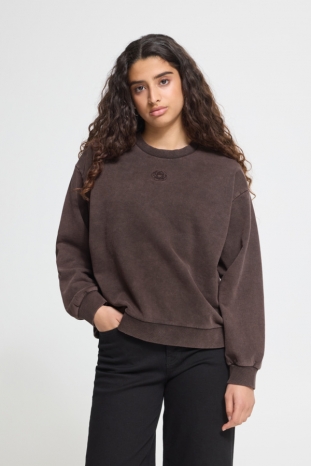 SUDADERA GRIS ROSA BORDADA LULA ICHI