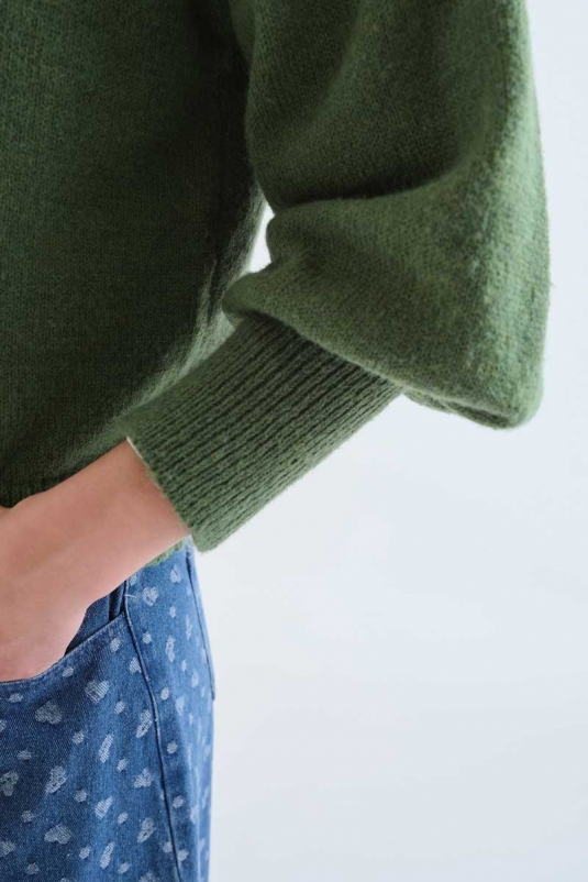 JERSEY VERDE ABULLONADO COMPAÑÍA FÁNTASTICA