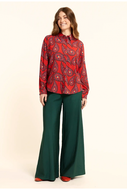 CAMISA ROJA PARSLEY PEPALOVES