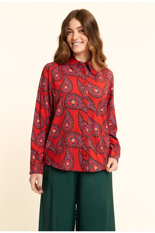 CAMISA ROJA PARSLEY PEPALOVES
