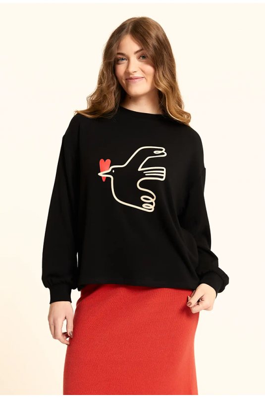 TOP PALOMA NEGRO PEPALOVES