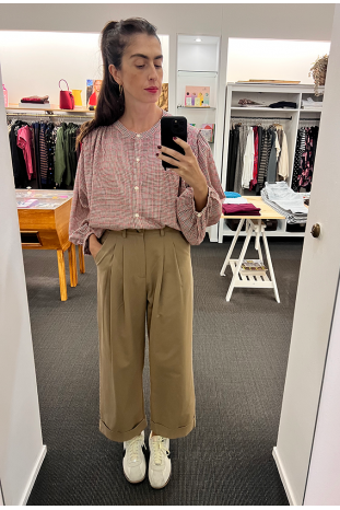 PANTALÓN LAUGANE TOSTADO ORFEO