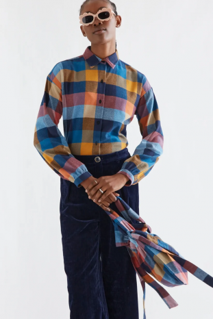 CAMISA CUADRO MULTICOLOR COMPAÑÍA FANTÁSTICA