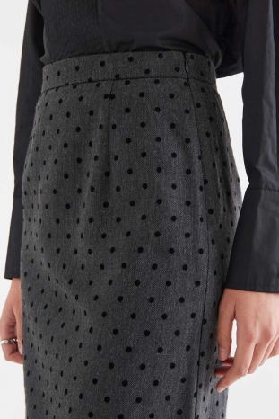 FALDA GRIS TOPOS COMPAÑÍA FANTÁSTICA