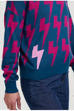 JERSEY ANDI TEAL SUGARHILL BRIGHTON