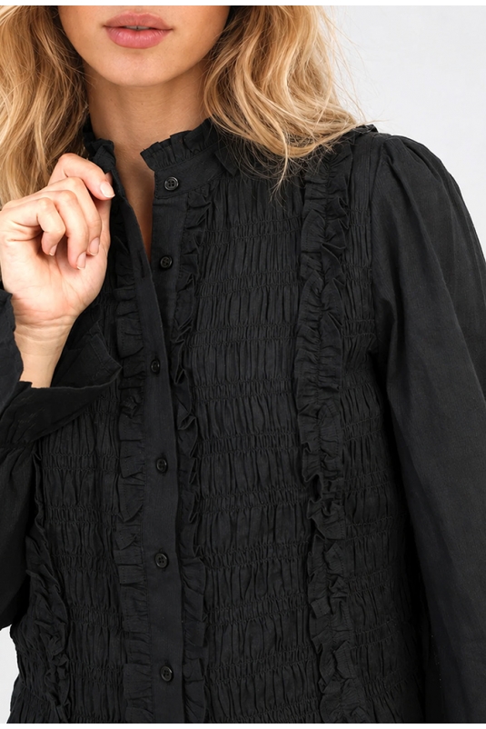 CAMISA NEGRA SLOANY ANGE