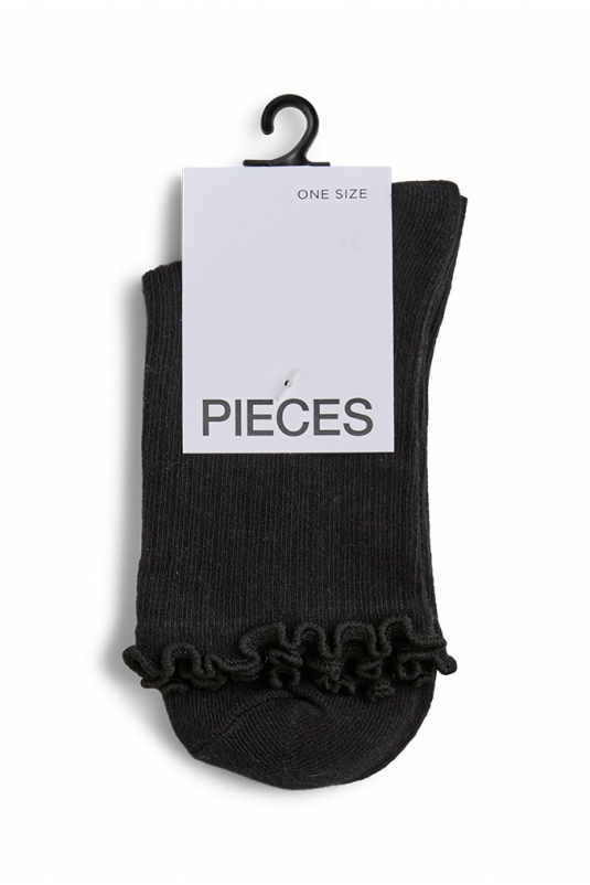 CALCETINES BLONDA PCAFIA NEGRO