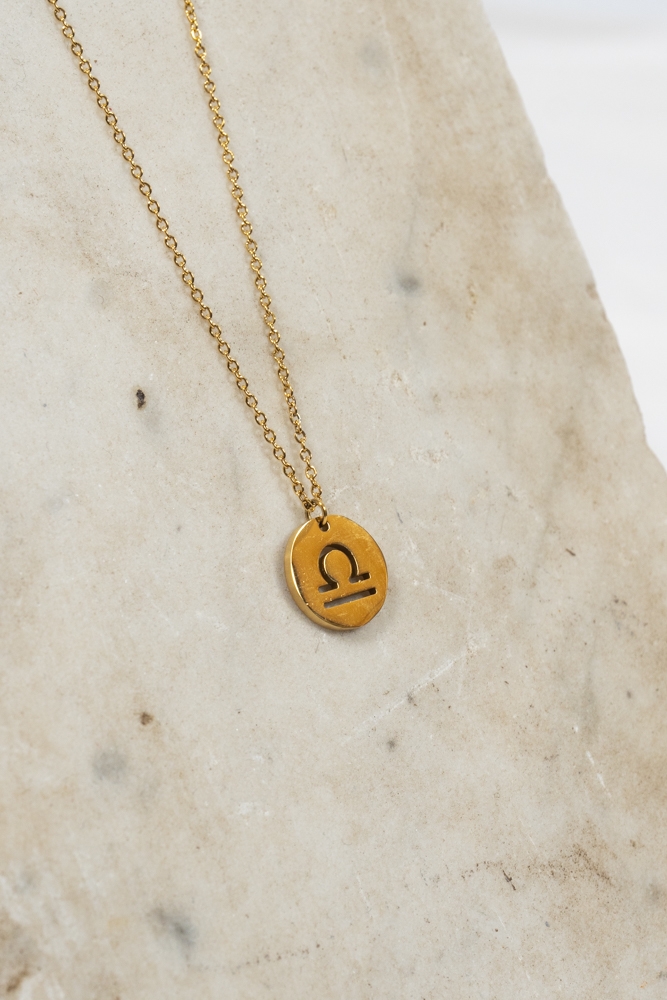collar horóscopo libra acero inoxidable la boheme palencia collar horóscopo libra acero inoxidable la boheme palencia