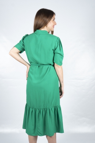Vestido eloise verde grace and mila la boheme palencia